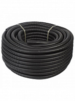 Гофротруба чёрная FlexLight ELSEN Ø16 (наружный Ø25), бухта 50 м